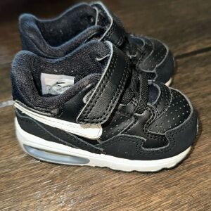 Nike Air Max ST TDV Sneaker Kids Toddler 4C‎ Black White 654289-001